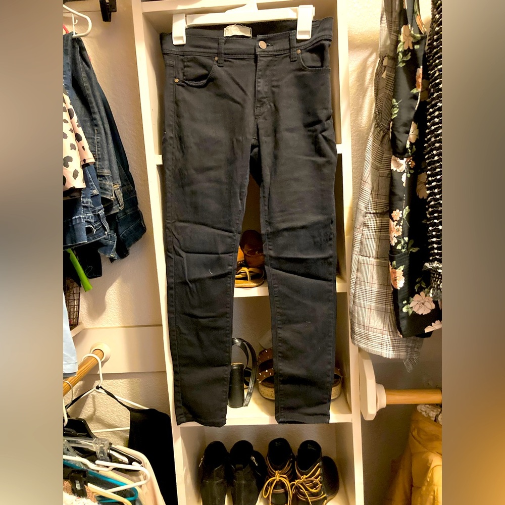 Free people black denim jeans